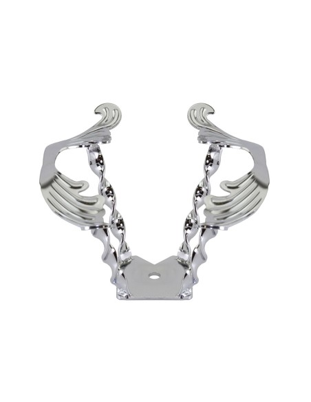 3D Wing Steering Wheel Chrome.